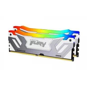Kingston FURY Renegade 48GB (2x24GB) DDR5 8400MT/s CL40 CUDIMM RGB White XMP