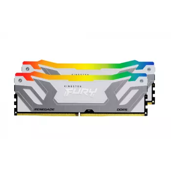 Kingston FURY Renegade 48GB (2x24GB) DDR5 8400MT/s CL40 CUDIMM RGB White XMP