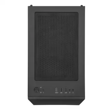 PC korpuss Silverstone FARA H1M Micro Tower Melns