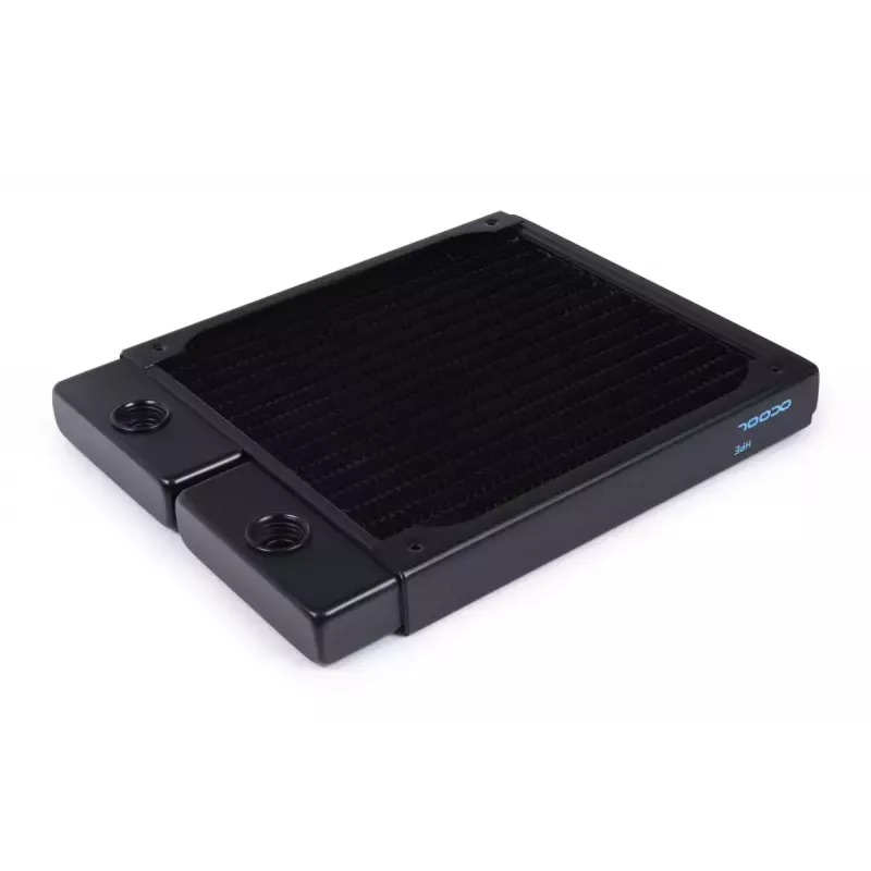 Radiators Alphacool 14443, misiņš, varš, nerūsējošais tērauds, melns, 140 mm