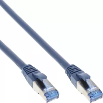 InLine Patch Kabelis S/FTP PiMF Cat.6A halogenbrīvs 500MHz zils 5m