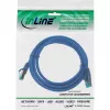 InLine Patch Kabelis S/FTP PiMF Cat.6A halogenbrīvs 500MHz zils 5m