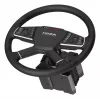 MOZA Racing TSW Truck Wheel stūre, 400mm, PC, vadu un bezvadu, melna, alumīnijs, mikrošķiedras āda, polimērs