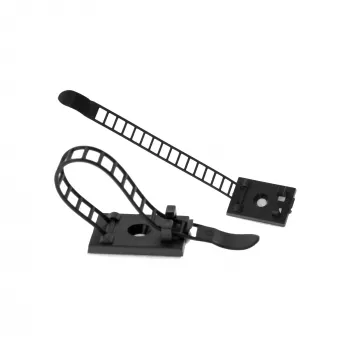 InLine 59969F regulējams kabeļa skava 94mm melna 10gab