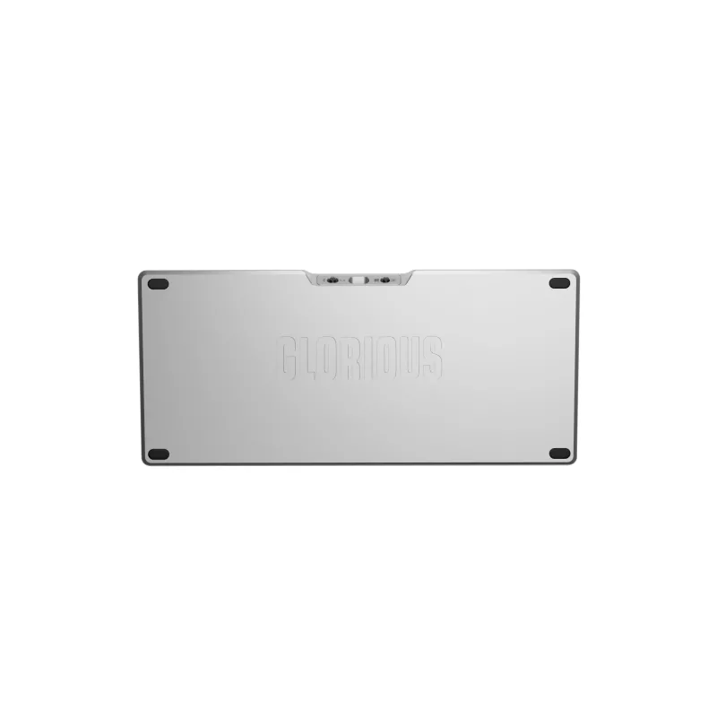 Mehāniskā tastatūra GLORIOUS GMMK 3 PRO 75% Prebuilt Wireless, USB + RF + Bluetooth, QWERTY, Sudraba