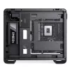 PC korpuss Jonsbo U4 Mini Mini Tower Melns
