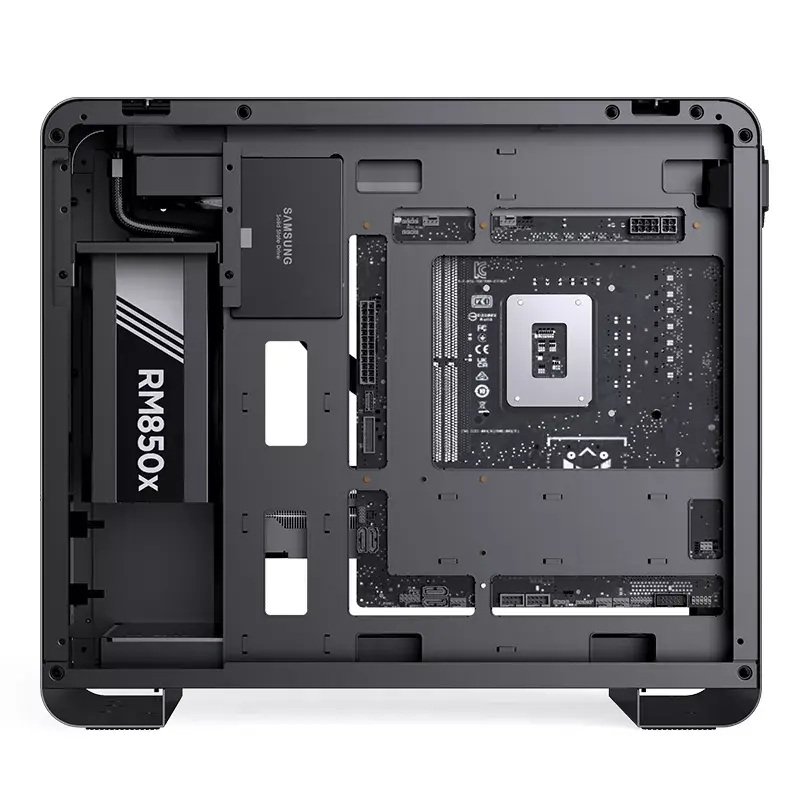 PC korpuss Jonsbo U4 Mini Mini Tower Melns