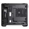 PC korpuss Jonsbo U4 Mini Mini Tower Melns