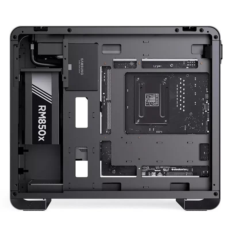 PC korpuss Jonsbo U4 Mini Mini Tower Melns