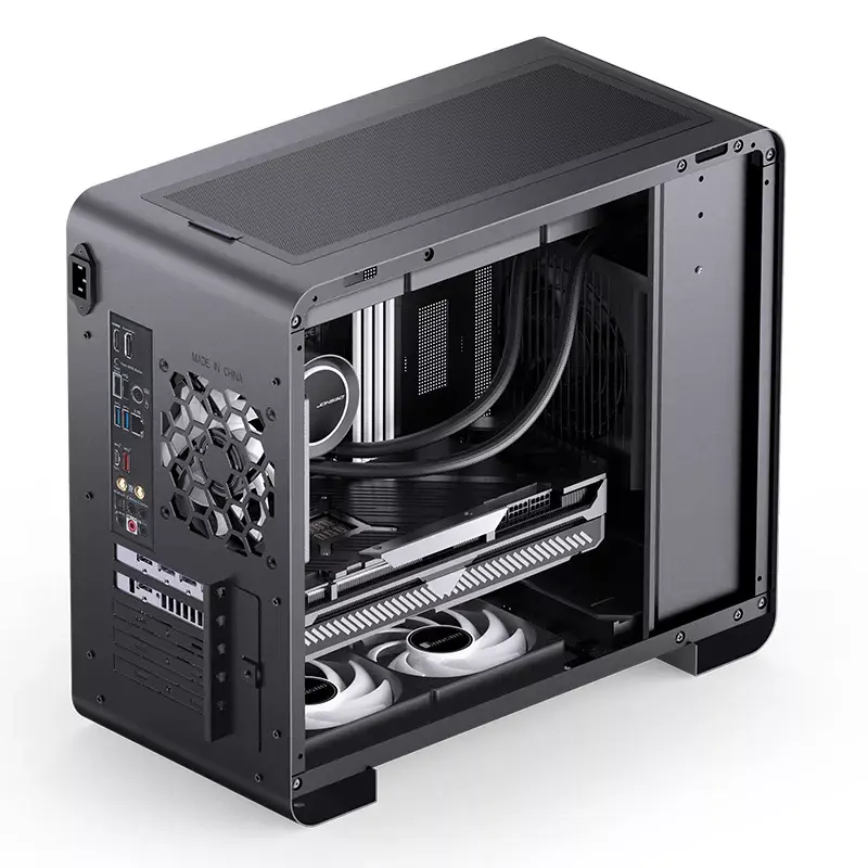 PC korpuss Jonsbo U4 Mini Mini Tower Melns
