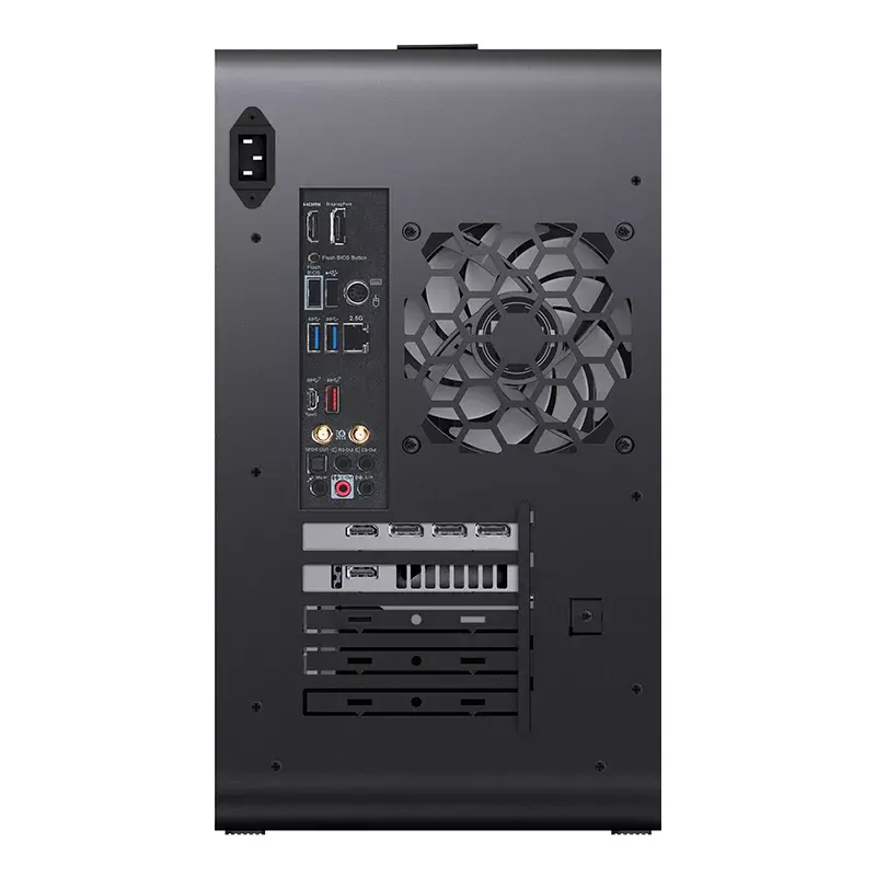PC korpuss Jonsbo U4 Mini Mini Tower Melns