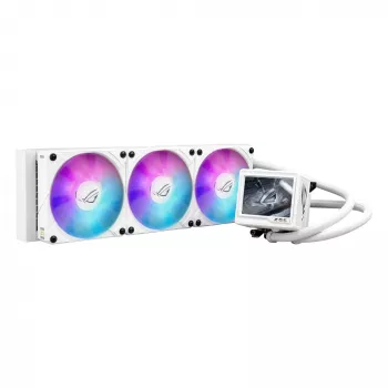 ASUS ROG RYUJIN III 360 ARGB EXTREME WHT procesora šķidruma dzesētājs 360 mm 12 cm balts