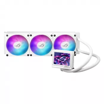 ASUS ROG RYUJIN III 360 ARGB EXTREME WHT procesora šķidruma dzesētājs 360 mm 12 cm balts