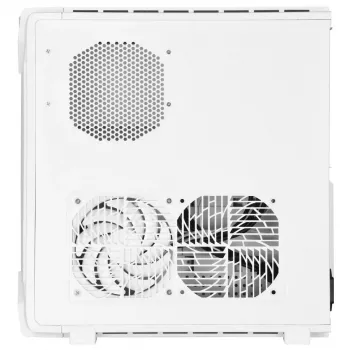 PC korpuss Silverstone RVZ03-ARGB Desktop Balts