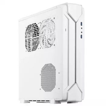 PC korpuss Silverstone RVZ03-ARGB Desktop Balts