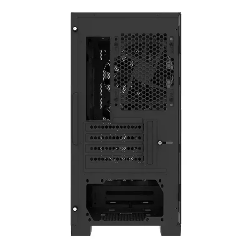 PC korpuss Montech AIR 100 ARGB Mini Tower Melns
