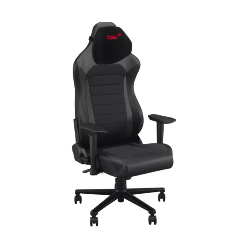ASUS Aethon SL201 spēļu krēsls, polsterēts sēdeklis, melns