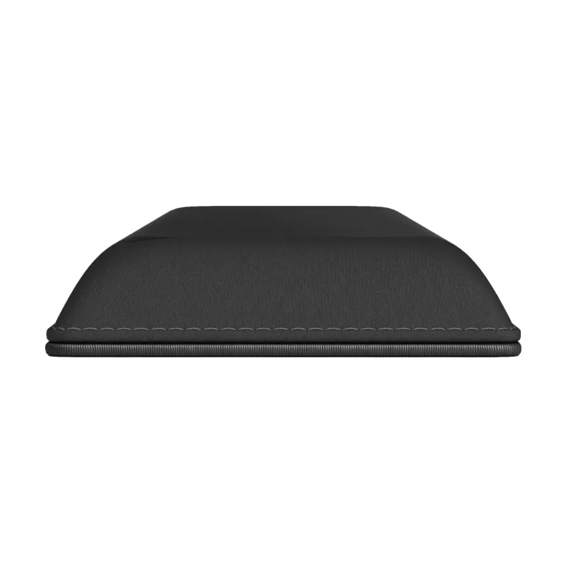 Plaukstu balsts GLORIOUS auduma 100 mm melns tastatūrām — GLO-KB-ACC-WR-CLTH-100-BLK