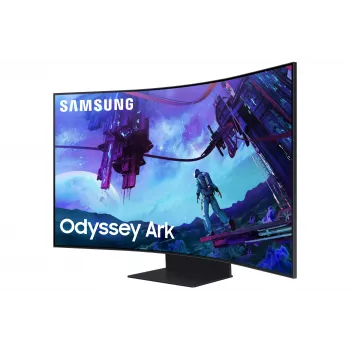 Samsung G97NC monitors 139.7 cm (55 collas) 3840 x 2160 pikseļi 4K Ultra HD LED Melns