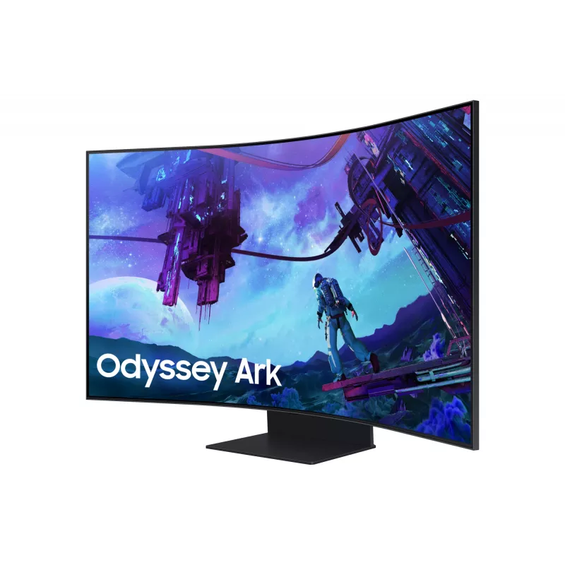 Samsung G97NC monitors 139.7 cm (55 collas) 3840 x 2160 pikseļi 4K Ultra HD LED Melns
