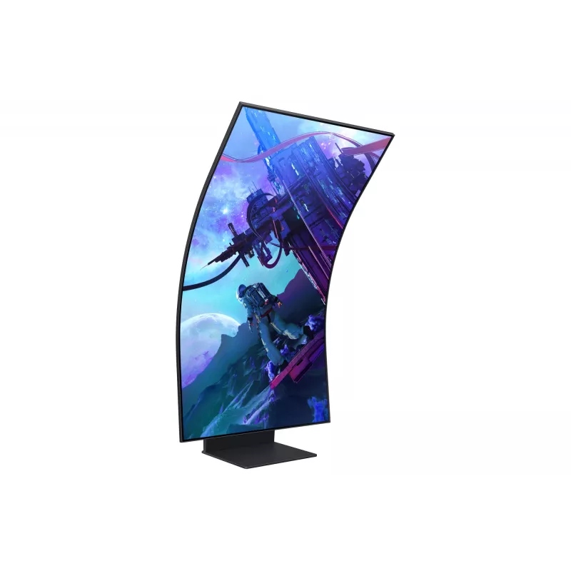 Samsung G97NC monitors 139.7 cm (55 collas) 3840 x 2160 pikseļi 4K Ultra HD LED Melns