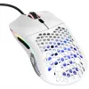 Glorious Gaming Glorious Model O- Pele Regular (Balta), Labā roka, Optiskā, USB Type-A, 3200 DPI, Balta