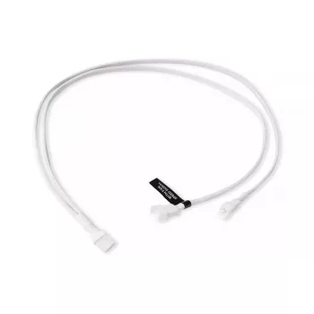 Alphacool 18724 Y sadalītāja kabelis 4 kontaktu uz 2x 4 kontaktu PWM, 60 cm, balts