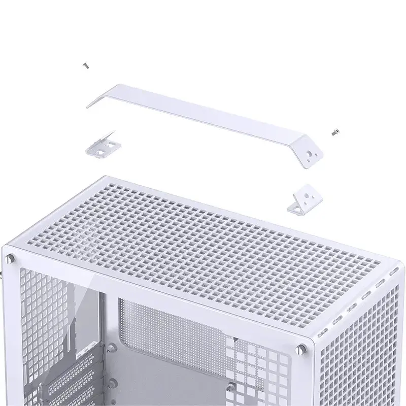 Datora korpuss Jonsbo Jonsplus Z20 Mesh Mini Tower Micro-ATX Balts