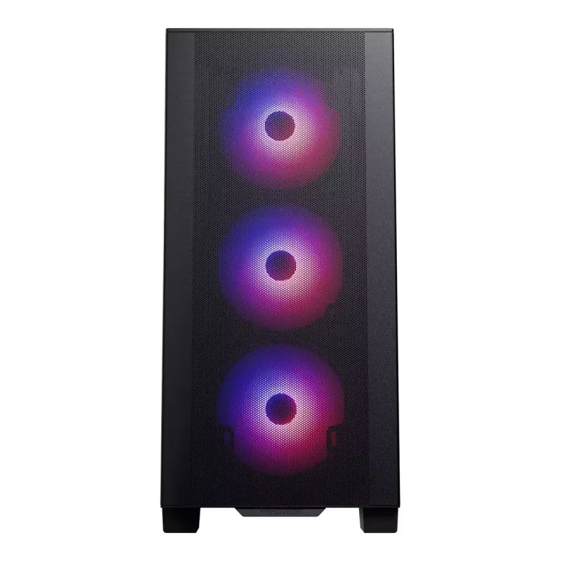 PC korpuss PHANTEKS XT Pro Ultra Midi Tower Melns — ATX/EATX, Rūdīts stikls, 2x3.5 collas + 5x2.5 collas, USB-C