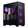 PC korpuss PHANTEKS XT Pro Ultra Midi Tower Melns — ATX/EATX, Rūdīts stikls, 2x3.5 collas + 5x2.5 collas, USB-C