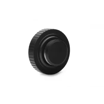 Kontaktdakša EKWB EK-Quantum Torque Plug — Misina, Melns/Sudrabs, Ø 23 mm, Augstums 5.5 mm