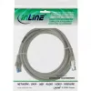 InLine Patch kabelis S/FTP PiMF Cat.6A 500MHz halogēns brīvs 1m pelēks