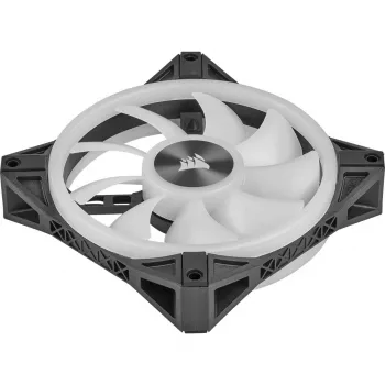 CORSAIR iCUE QL140 RGB 140mm PWM ventilatoru komplekts ar Lighting Node CORE