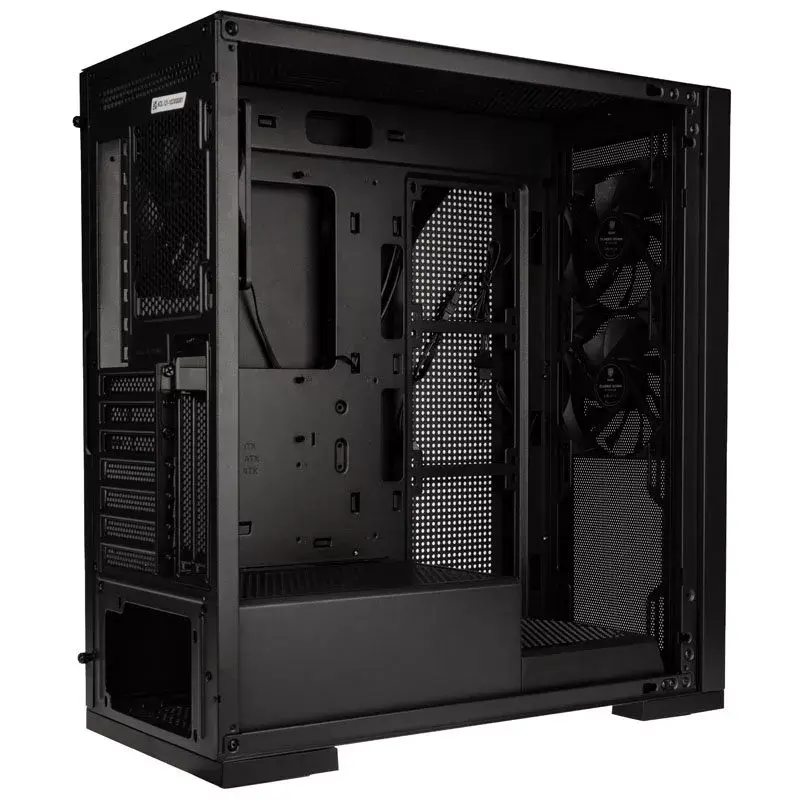 PC korpuss Kolink UNITY MESHBAY PERFORMANCE Midi Tower Melns