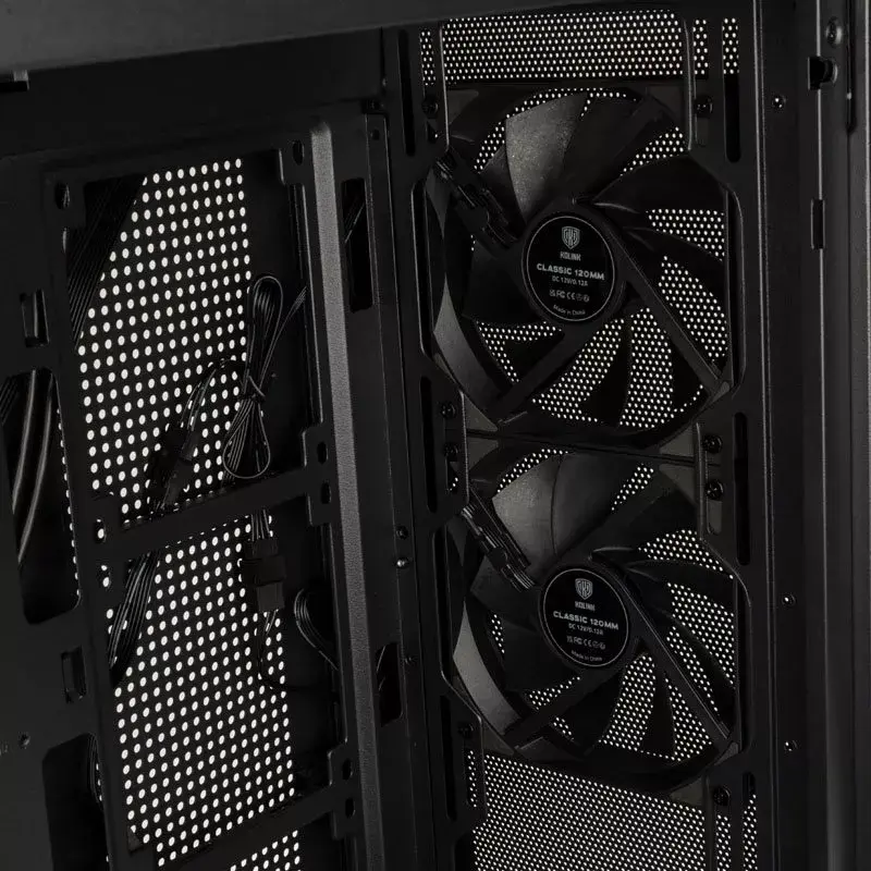 PC korpuss Kolink UNITY MESHBAY PERFORMANCE Midi Tower Melns