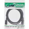 InLine DisplayPort 1.4 kabelis, 8K4K, melns, zeltīti kontakti, 3m