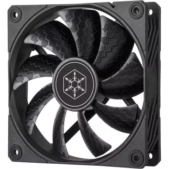 SILVERSTONE SST-SF120B 120 mm korpusa ventilators melns