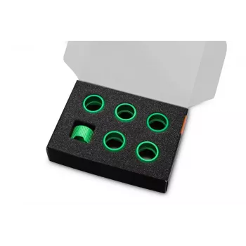 Kompresijas gredzens EK Water Blocks Quantum Torque Aluminium Green 6 gab.