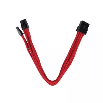 PCI-E 8-pin (6+2) pagarinātājs SilverStone SST-PP07-PCIR 0,25m sarkans