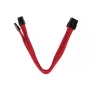 PCI-E 8-pin (6+2) pagarinātājs SilverStone SST-PP07-PCIR 0,25m sarkans