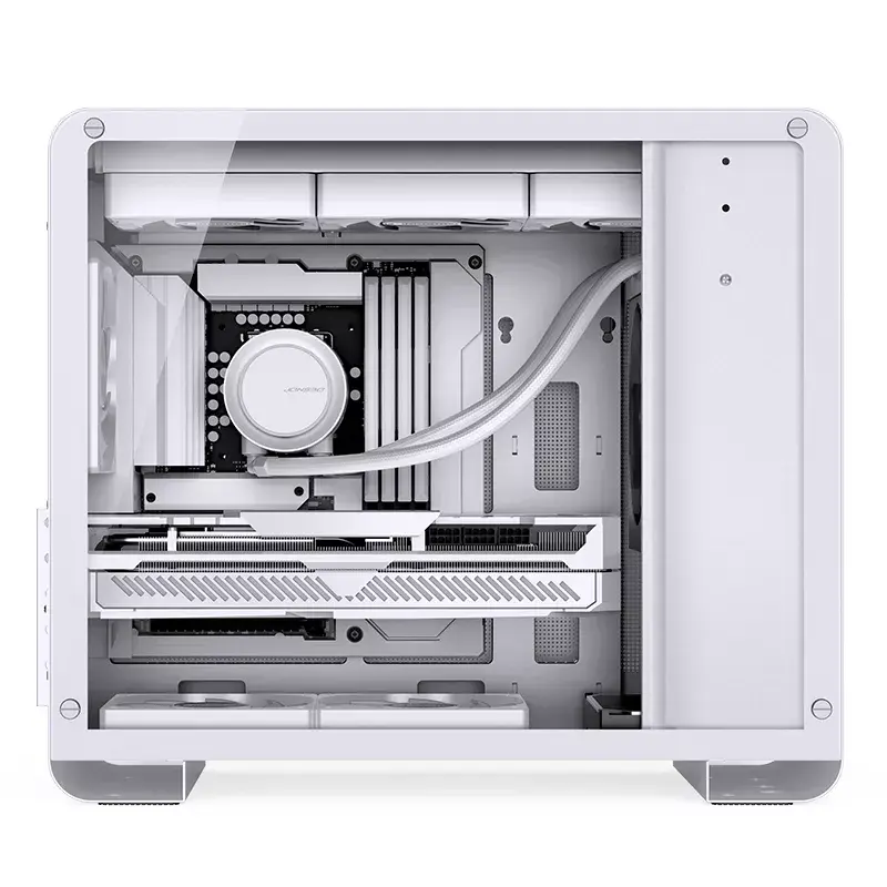 Korpuss Jonsbo U4 MINI WHITE Mini Tower Balts