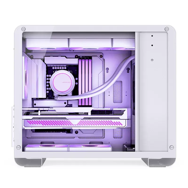 Korpuss Jonsbo U4 MINI WHITE Mini Tower Balts
