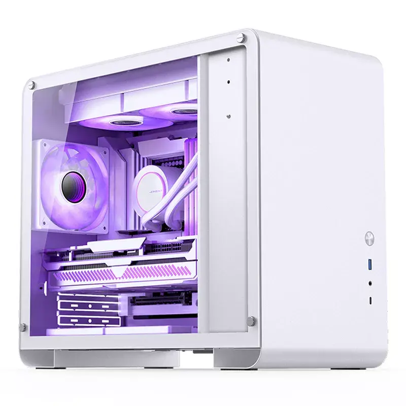 Korpuss Jonsbo U4 MINI WHITE Mini Tower Balts