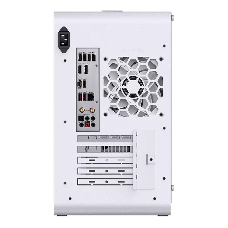 Korpuss Jonsbo U4 MINI WHITE Mini Tower Balts