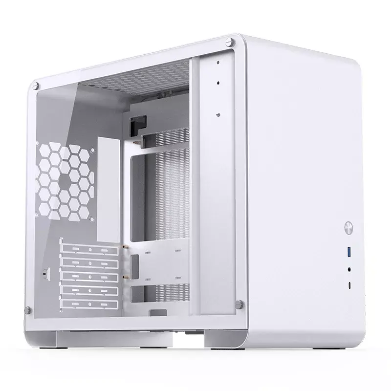 Korpuss Jonsbo U4 MINI WHITE Mini Tower Balts