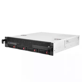 Servera korpuss Silverstone RM21-304 Rack Balts