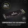 Corsair MP700 PRO M.2 4 TB PCIe 5.0 NVMe SSD 12400 MB/s lasīšana 11800 MB/s rakstīšana