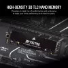 Corsair MP700 PRO M.2 4 TB PCIe 5.0 NVMe SSD 12400 MB/s lasīšana 11800 MB/s rakstīšana