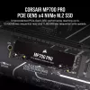Corsair MP700 PRO M.2 4 TB PCIe 5.0 NVMe SSD 12400 MB/s lasīšana 11800 MB/s rakstīšana