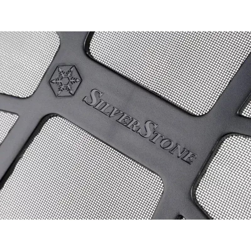 Filtrs SILVERSTONE FF142 — 320×155×5 mm, melns, modelis SSTFF142B